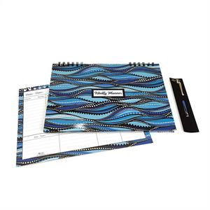 KIT WATER WEEKLY PLANNER A4 21X29,7 CON PENNA