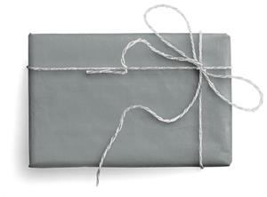 SILVER KRAFT WRAPPING PAPER