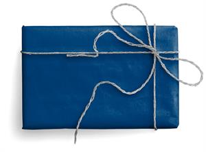 BLUE KRAFT WRAPPING PAPER
