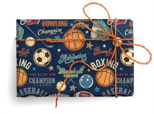 WRAPPING PAPER SPORT E STELLE