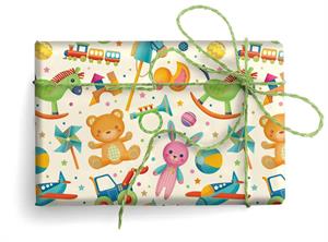 WRAPPING PAPER GIOCATTOLI