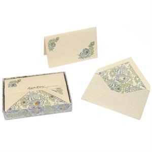BOXED NOTE CARDS PEACOCK